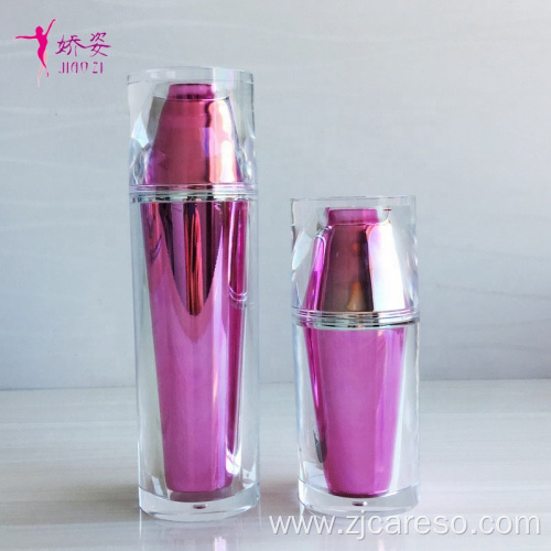 New Design Elegant Acrylic Cosmetic Packaging Plastic Jar